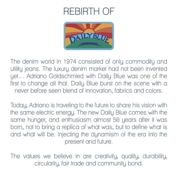 Daily Blue Mantra Denim Wide Barrel in Onyx Wash lButton Fly Jeans Size 27,28 - Picture 16 of 16